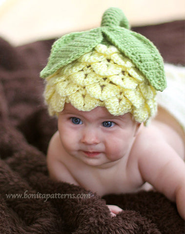 baby flower hat