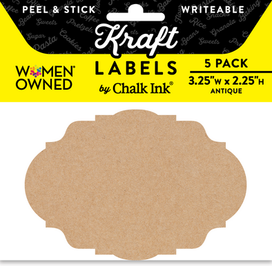 Small Rectangle Chalkboard Label - Chalk Accessories | Chalk Ink Markers