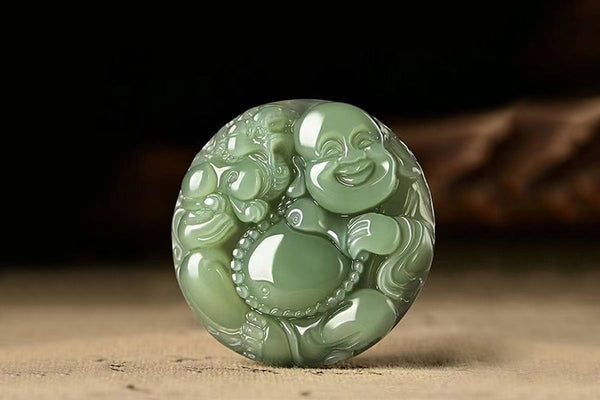 Laughing Buddha Necklace - Mantrapiece.com