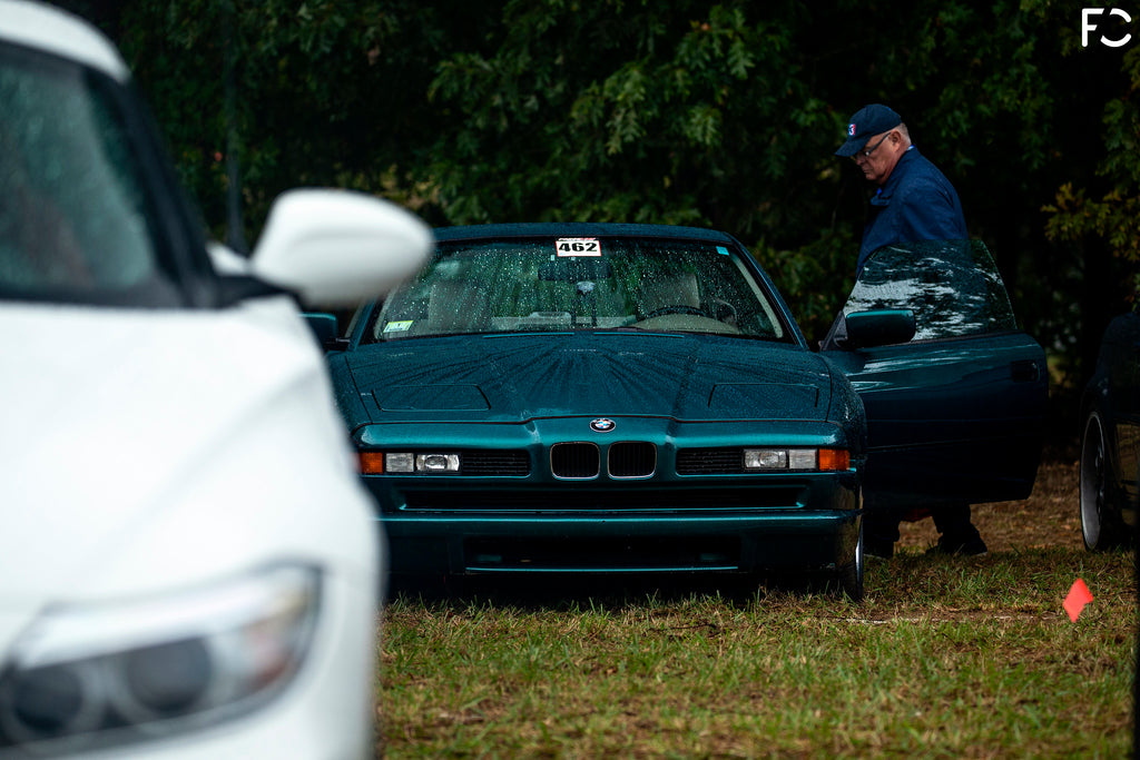 BMW 850i Laguna Green - BMW CCA 50th Anniversary