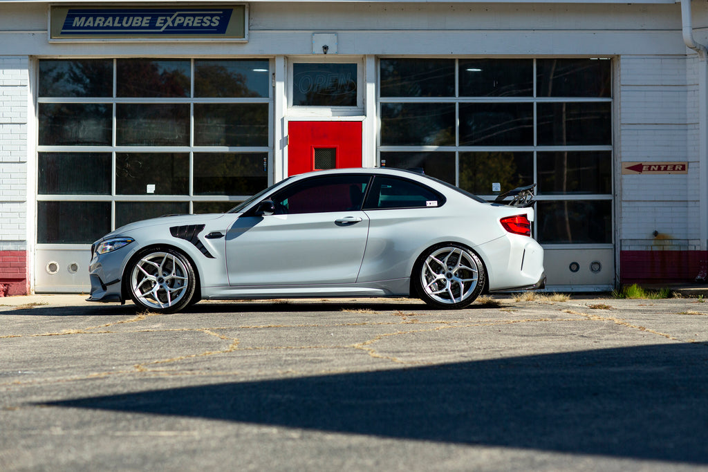 Future Classic F87 M2 Competition side shot