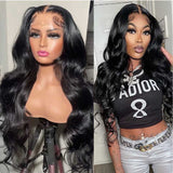 Tuneful HD Transparent 13x4 13x6 Lace Front Human Hair Wigs Brazilian Body Wave Frontal Wigs