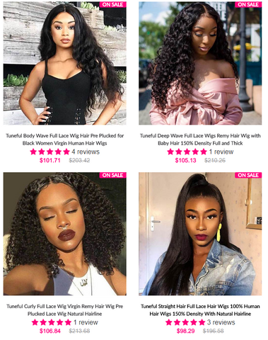 full lace wigs