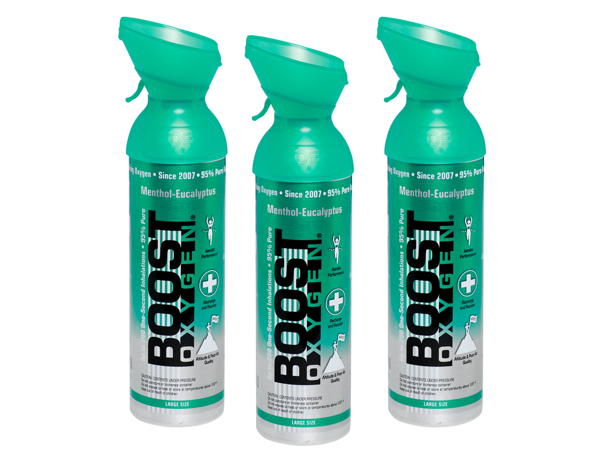 Boost Oxygen Australia - 95% Pure Oxygen in a Can