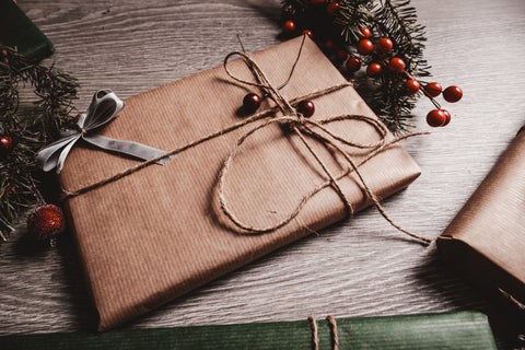 Eco-friendly wrapped present