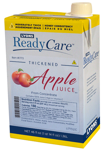 Thick-It Thickened Apple Juice, Nectar Consistency, 8oz bottles, Case –  CheapChux