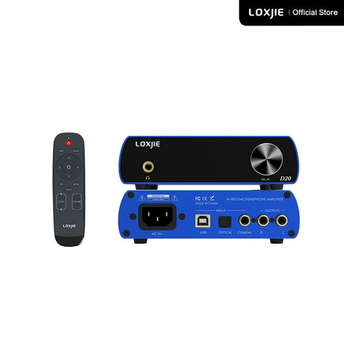 Loxjie D20 DAC Desktop to Analog Converter & Headphone Amp - Hifi-express