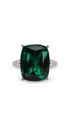Buy Zaveri Pearls Green Cocktail Ring - Set of 3 Online At Best Price @  Tata CLiQ