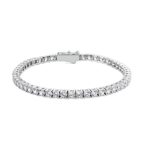 Vianne Round Tennis Bracelet