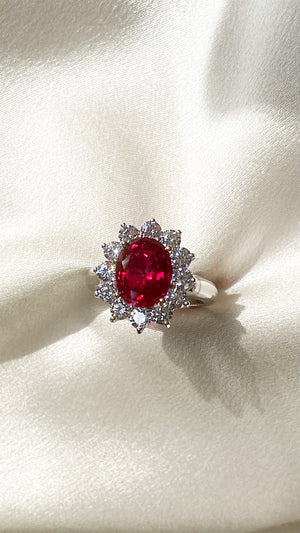 Rosemond Ruby Oval Ring