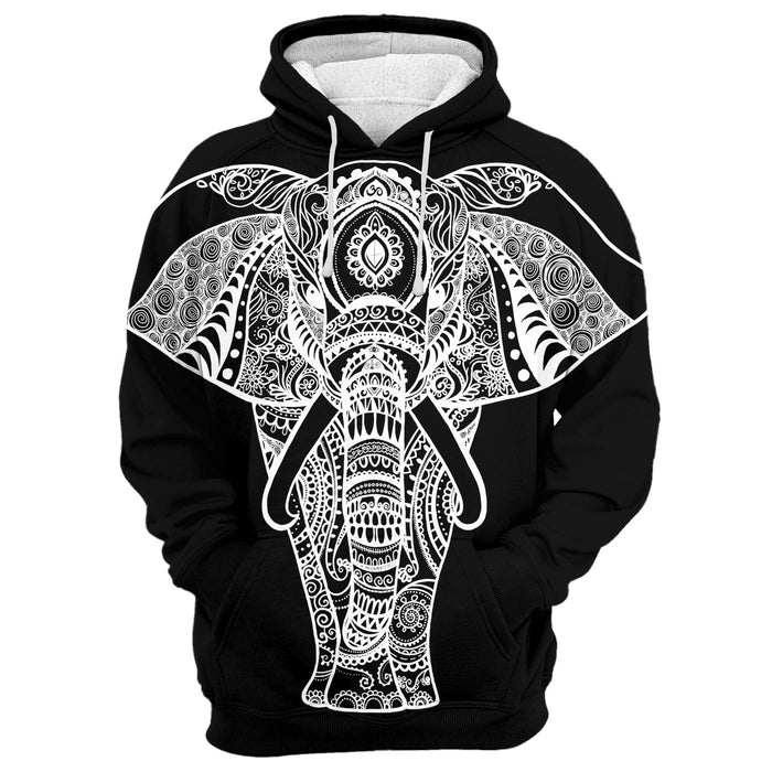 hoodie the cool elephant