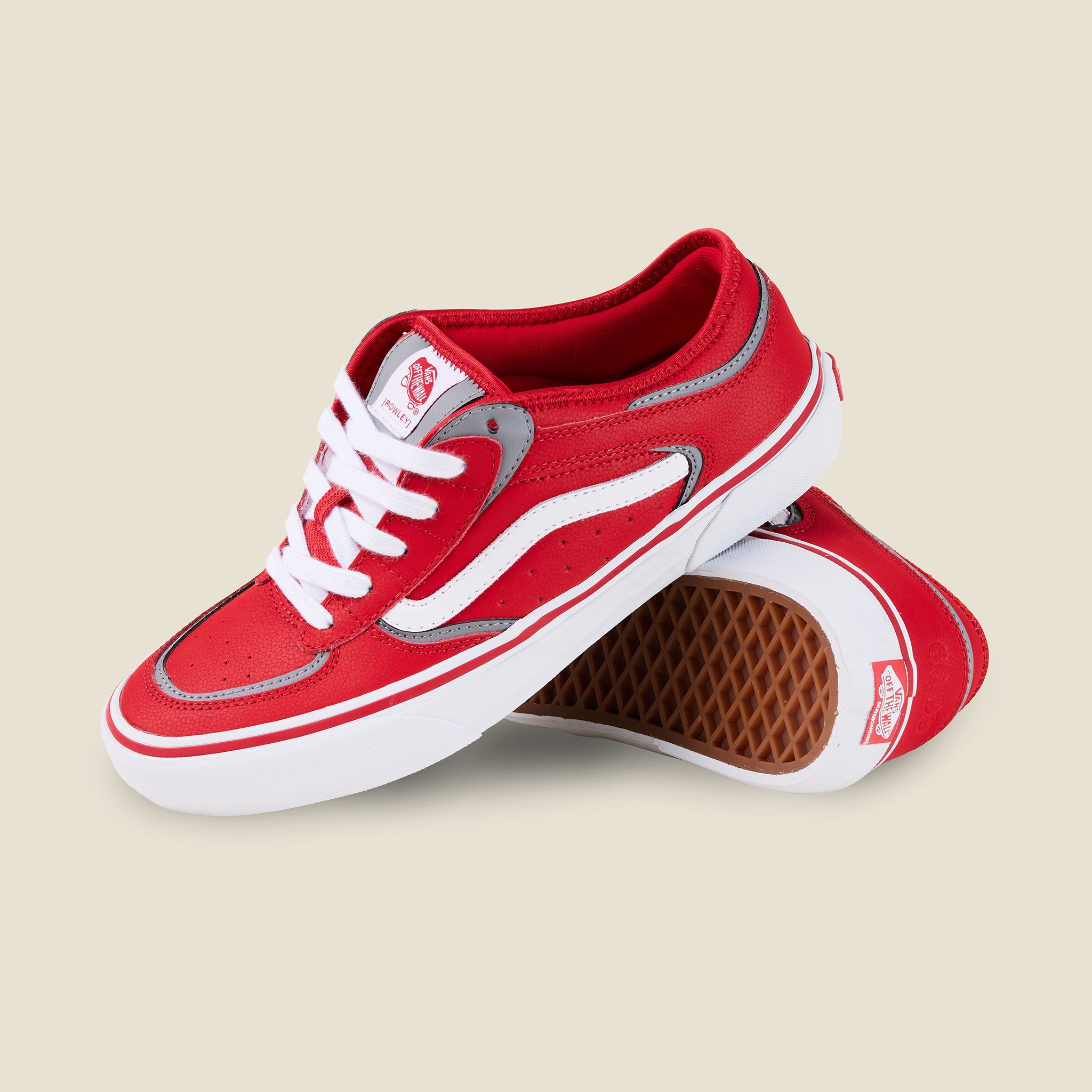 vans rowley pro red