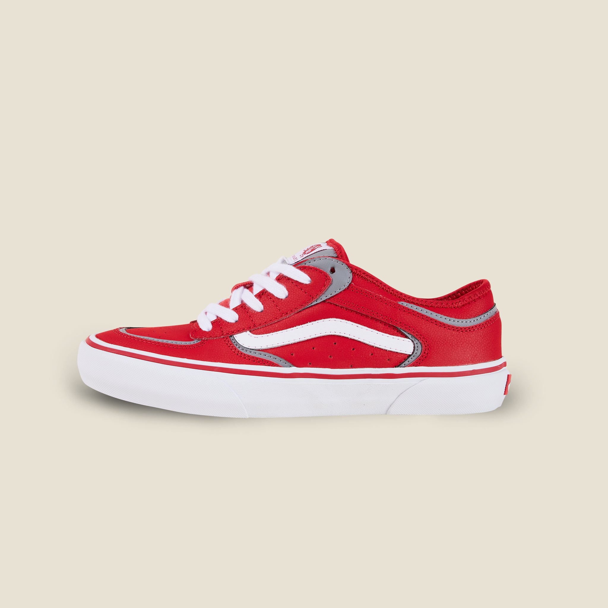 1) VANS Rowley PRO Classic - Red/White 
