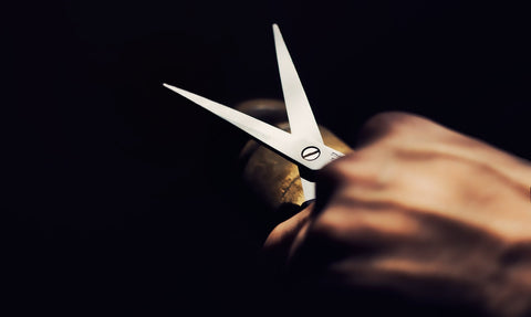 Sharpening of Japanese Hair Cutting Scissors