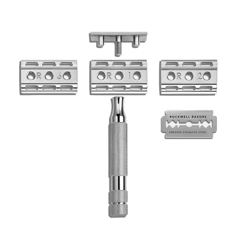 Подробный обзор всех частей бритвы модели Rockwell 6C