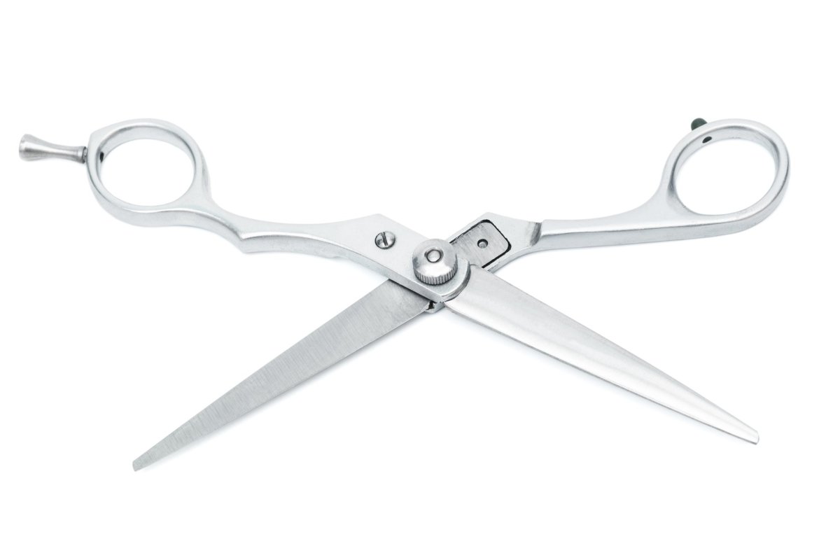 Anatomy of hair thinning scissors