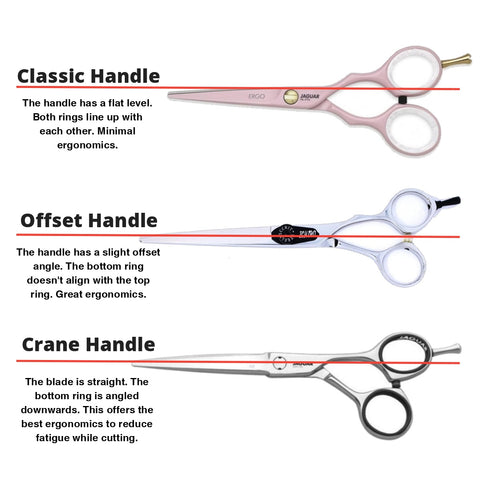 types of hair cutting scissors