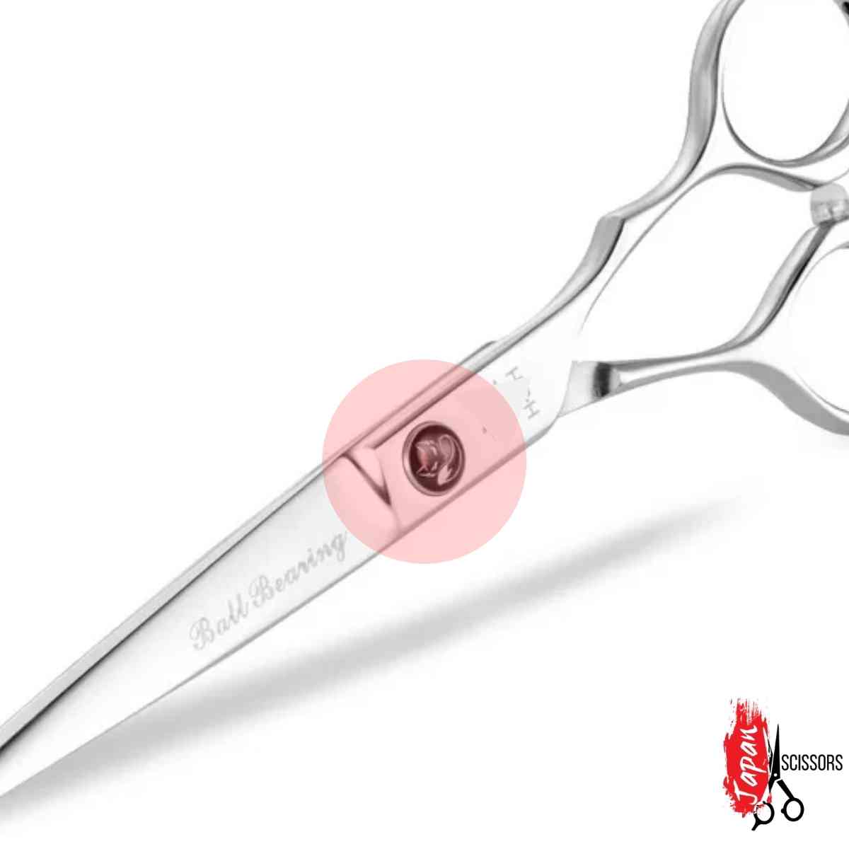 A UFO screw system (tamper proof) used in hair cutting & thinning shears