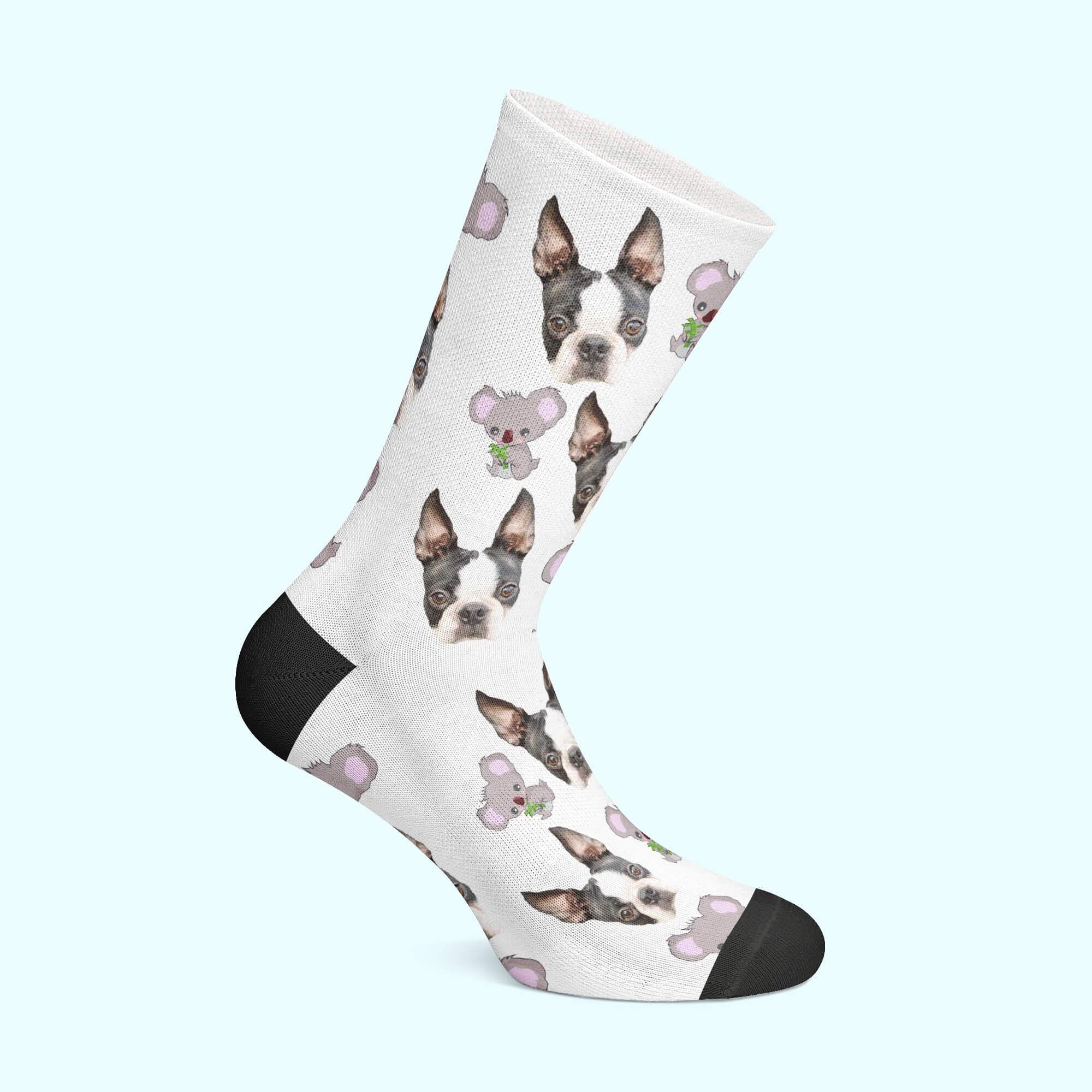 Put Your Face on Socks | Koala Pet Socks | Lovimals