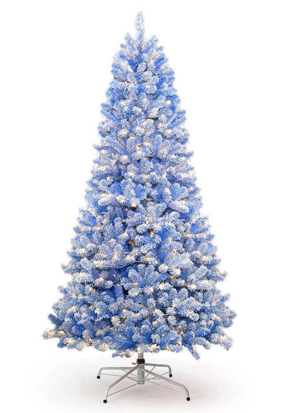 blue christmas tree