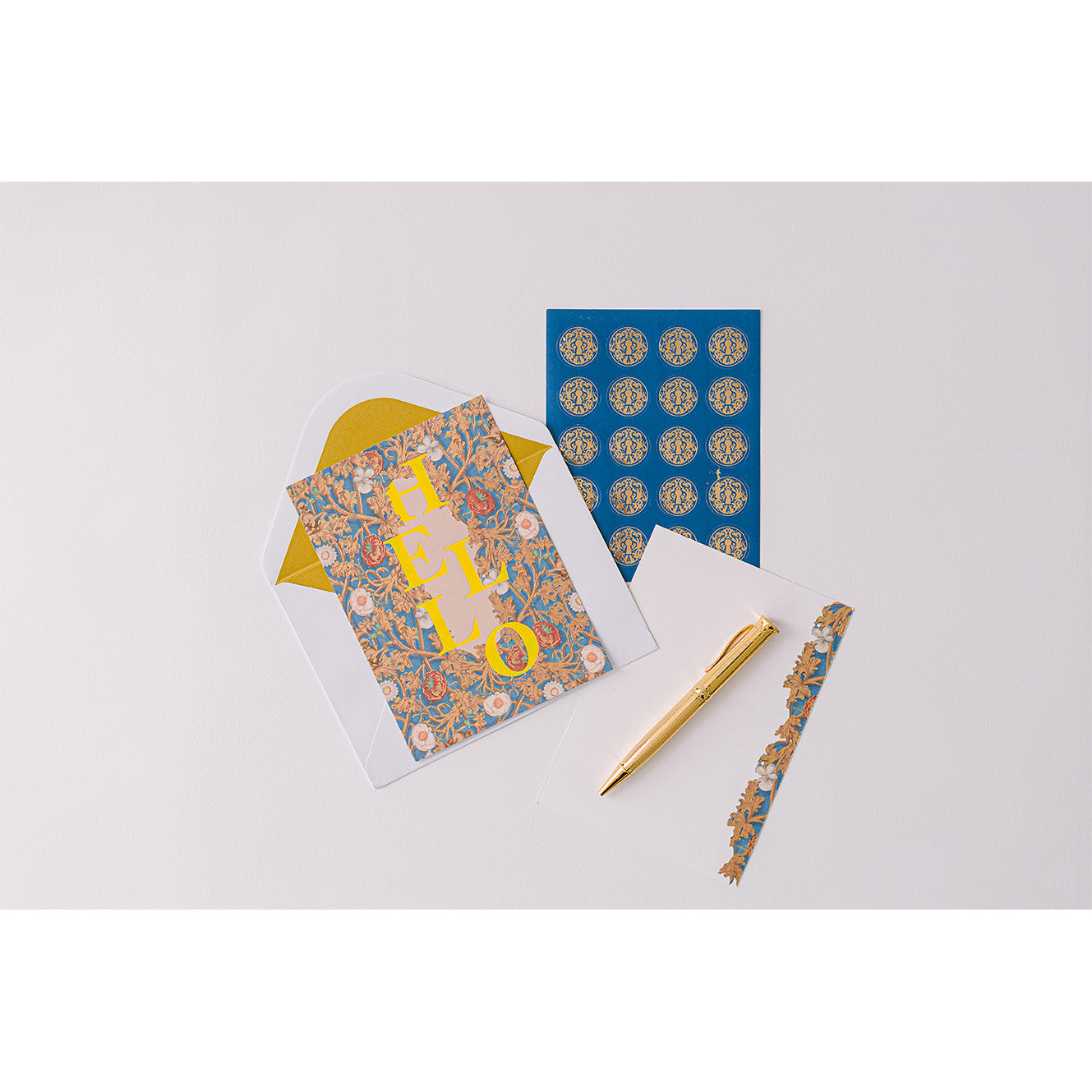 Blue Illumination Luxury Stationery Set