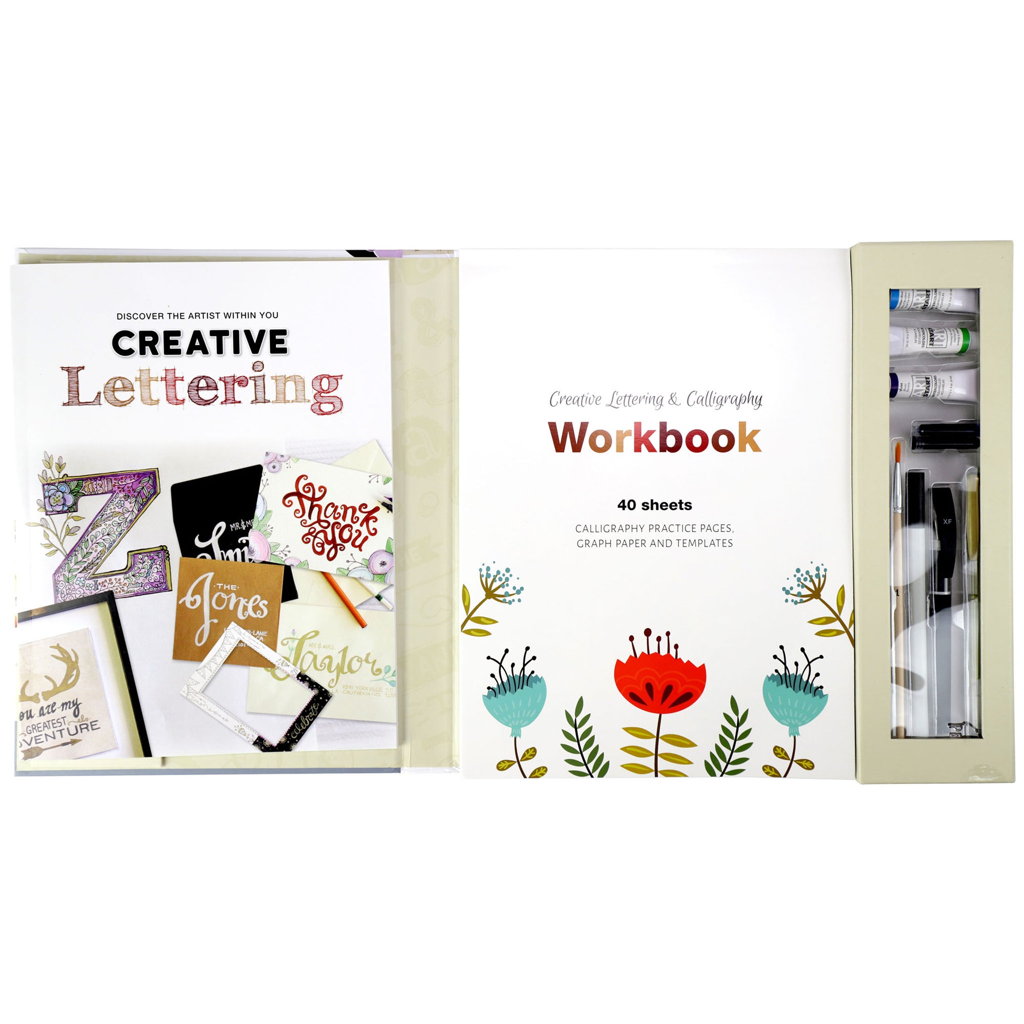 Art School Creative Lettering and Calligraphy Set