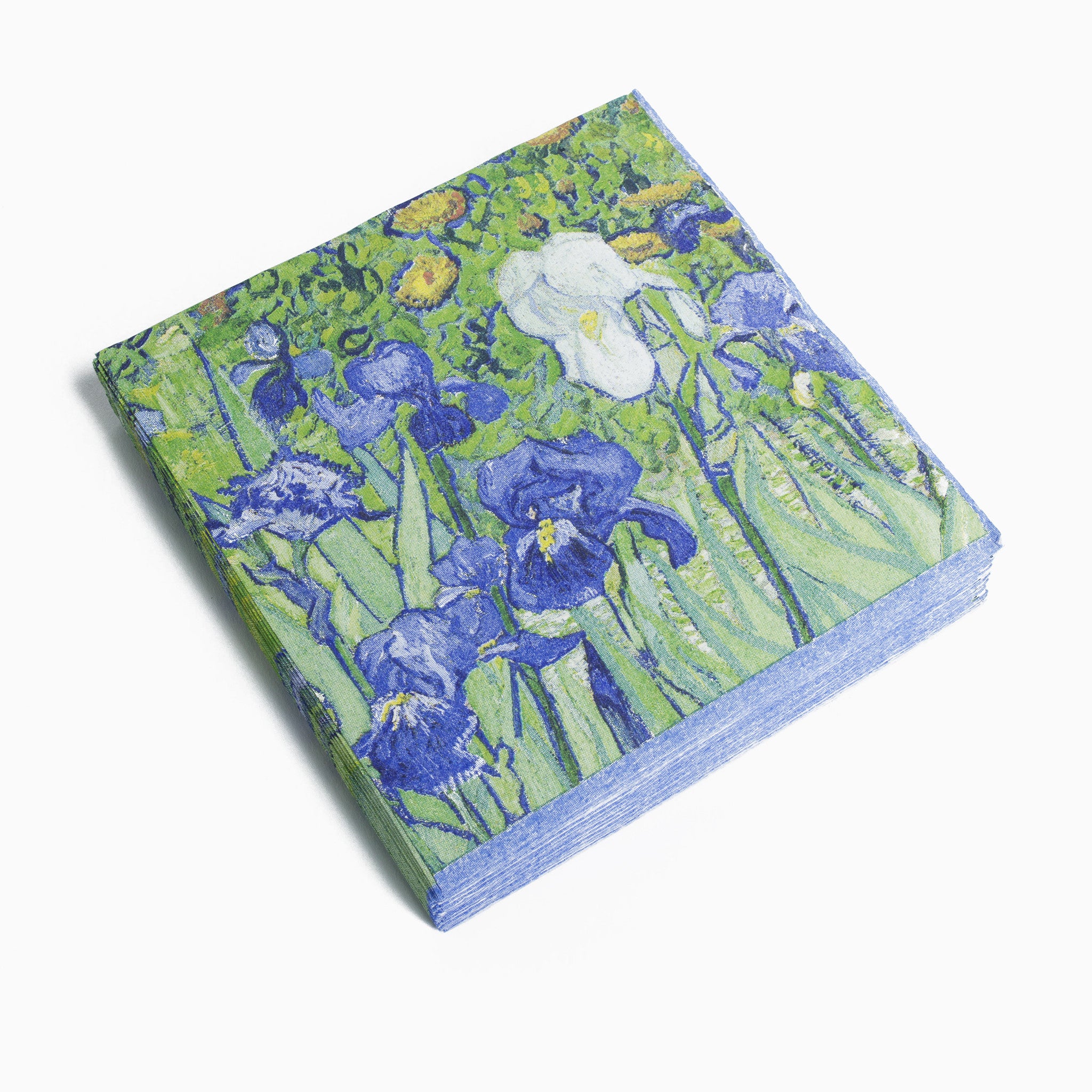 Van Gogh Irises Paper Cocktail Napkins