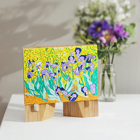 Paint by Number Guided Art Set -  Irises by Vincent Van Gogh