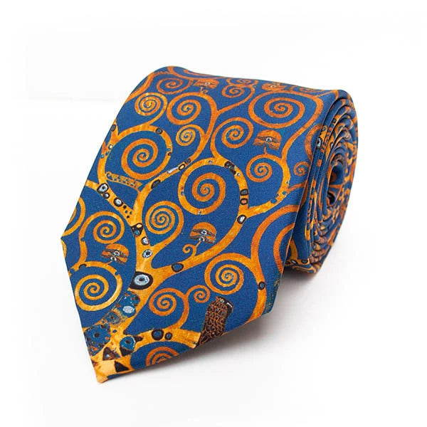 Klimt Silk Tie - Tree of Life