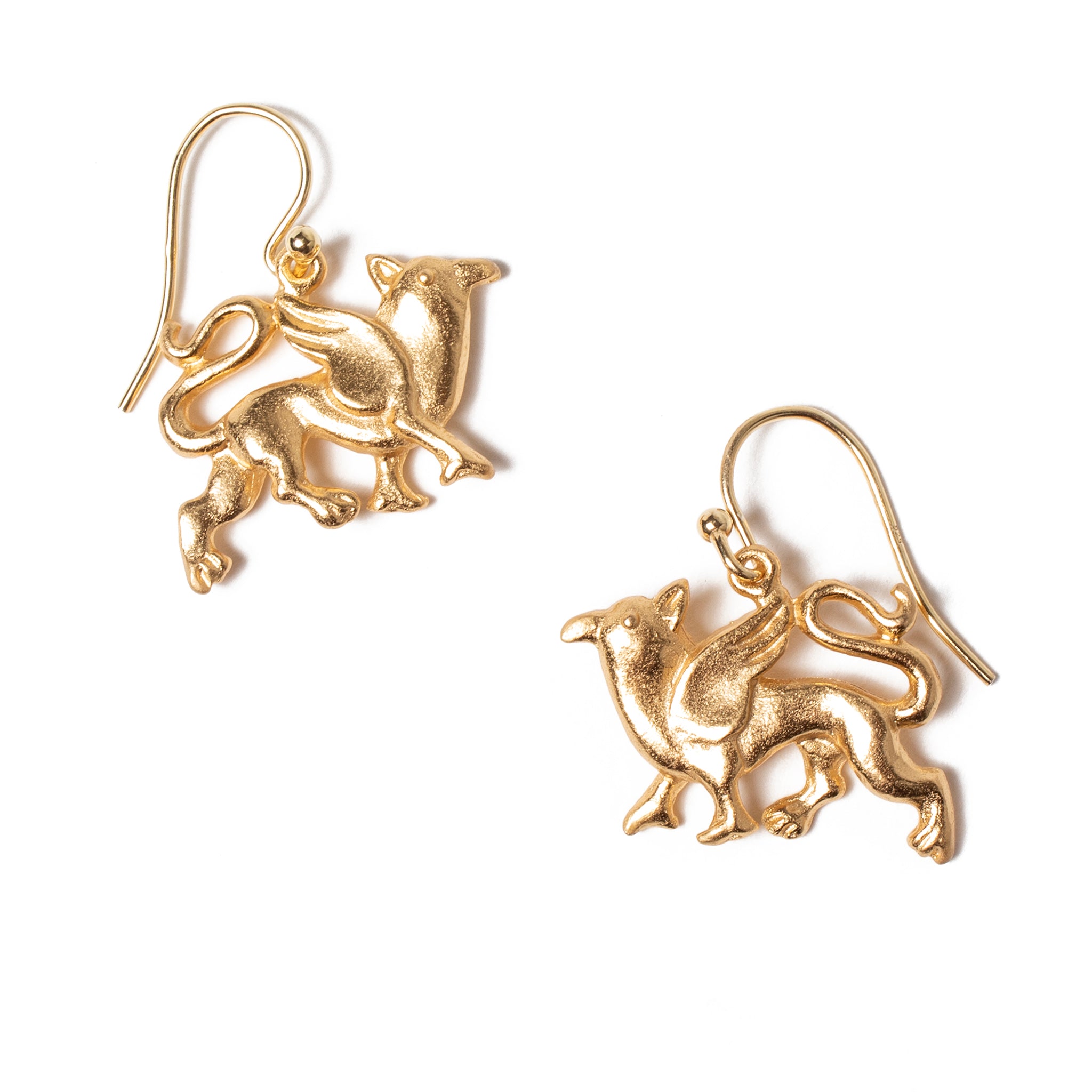 Griffin Charm Earrings