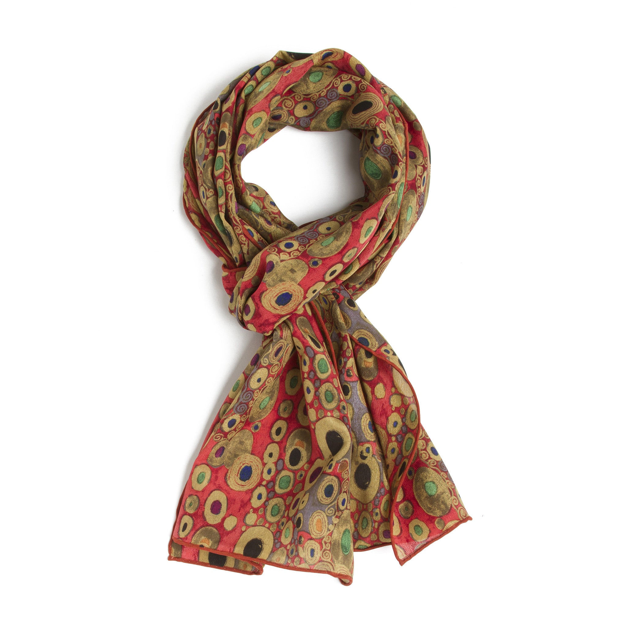 Klimt Silk Scarf - Hope II