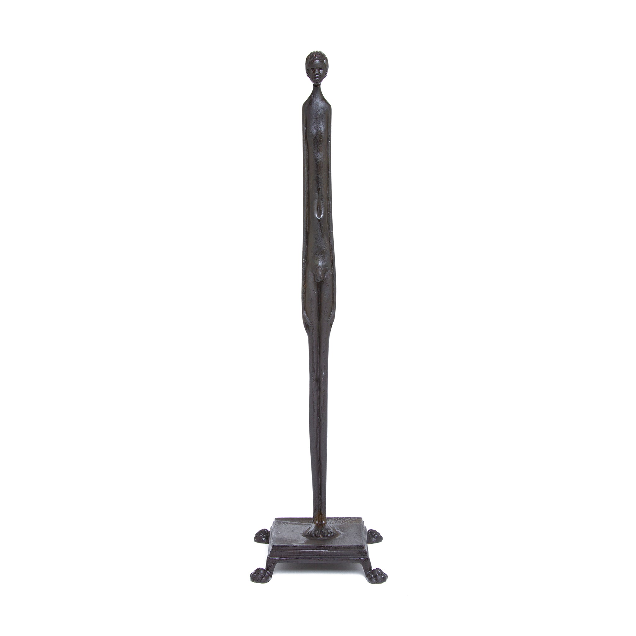 Tall Etruscan Sculpture - Cast Brass Reproduction