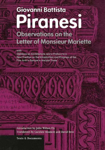 Observations on the Letter of Monsieur Mariette