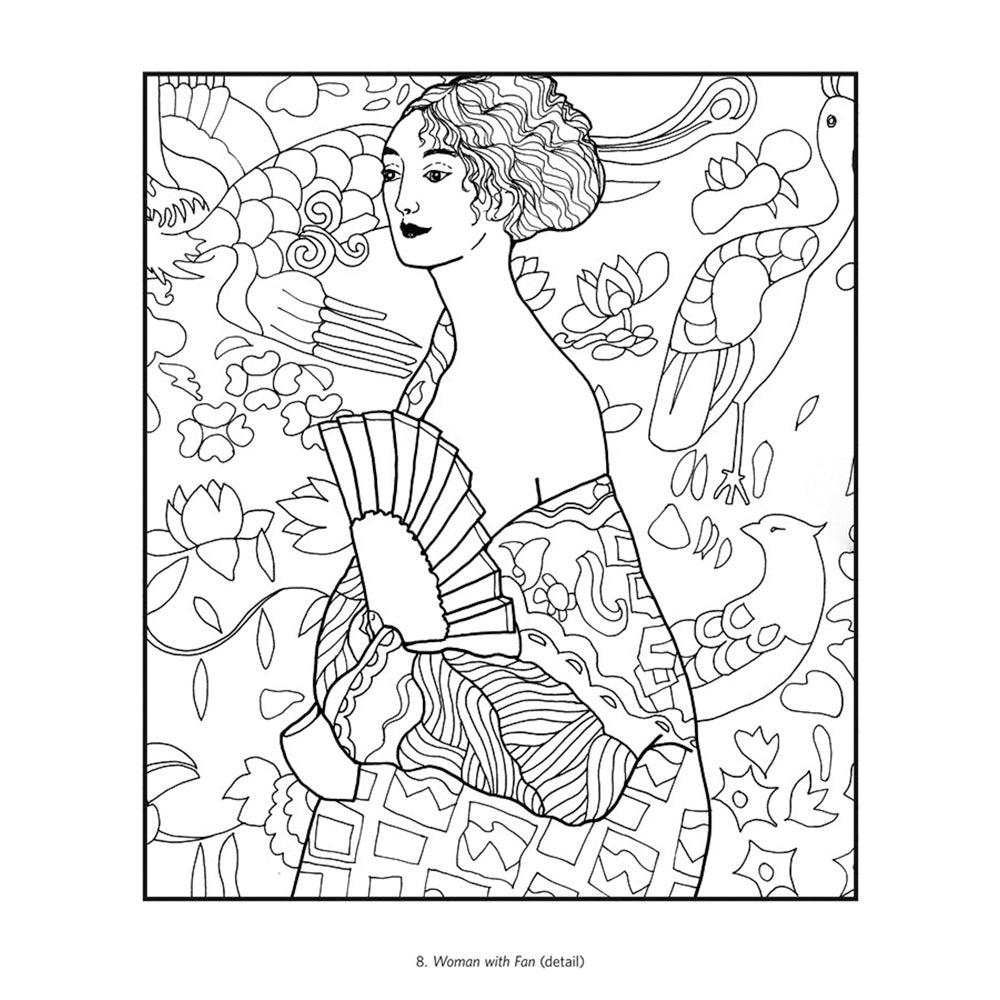 Coloring Book - Gustav Klimt