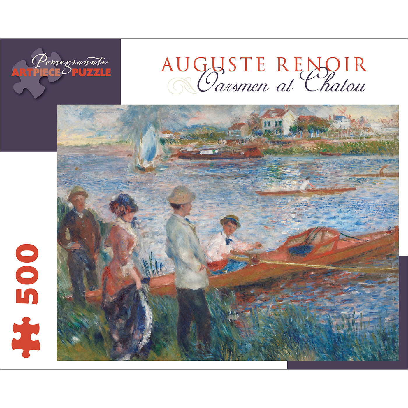 Renoir's Oarsmen at Chatou Puzzle - 500 Pieces