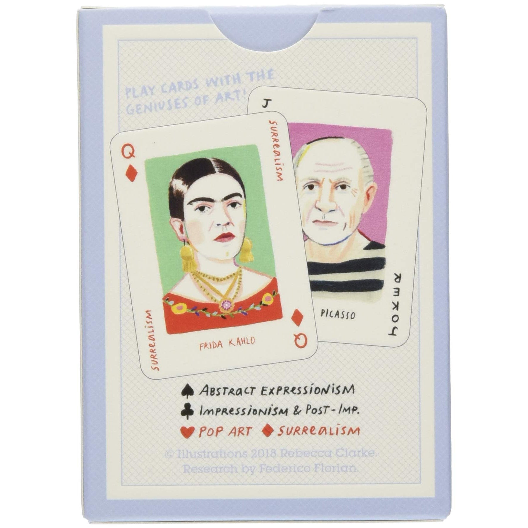 Art Genius Playing Cards