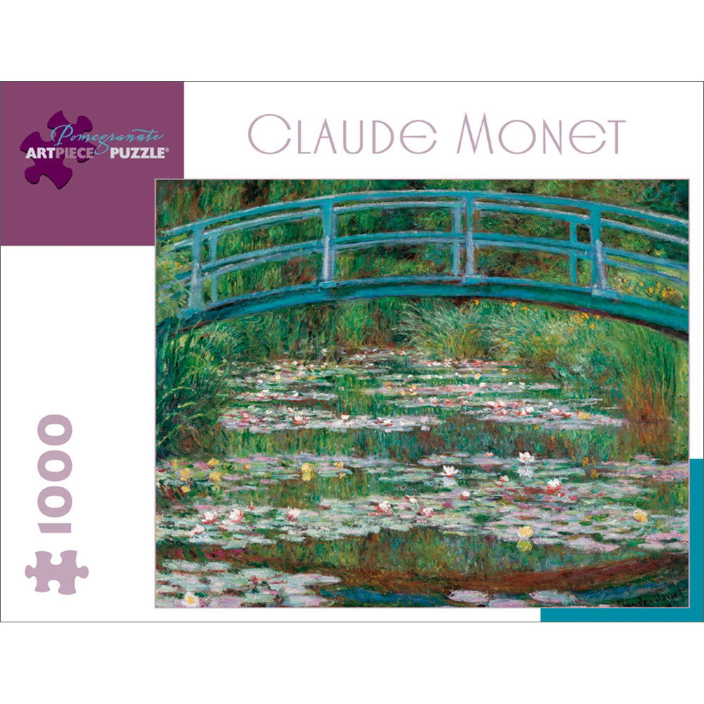 Monet's The Japanese Footbridge Puzzle - 1,000 Pieces