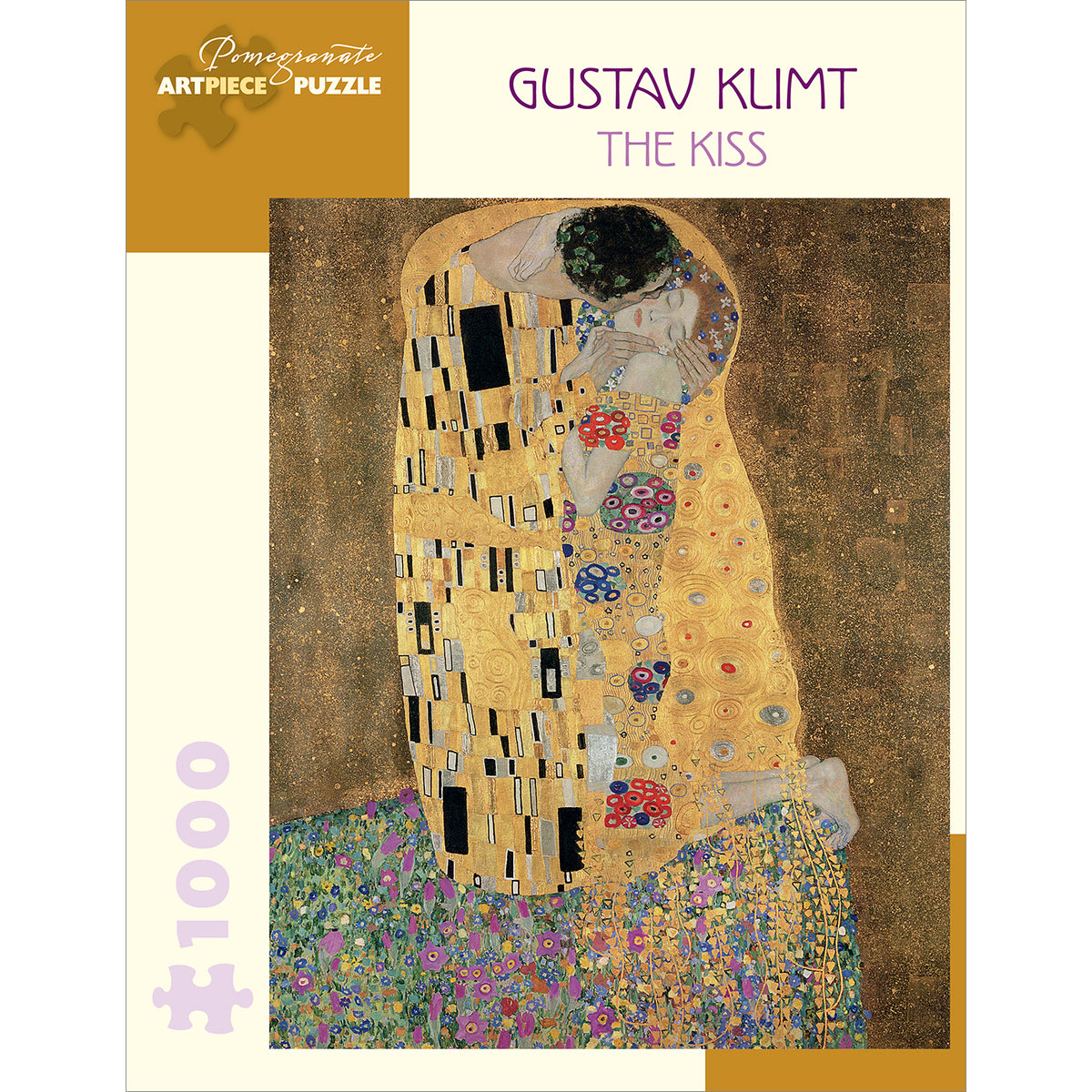 Gustav Klimt's The Kiss Puzzle - 1,000 Pieces - Getty Museum Store