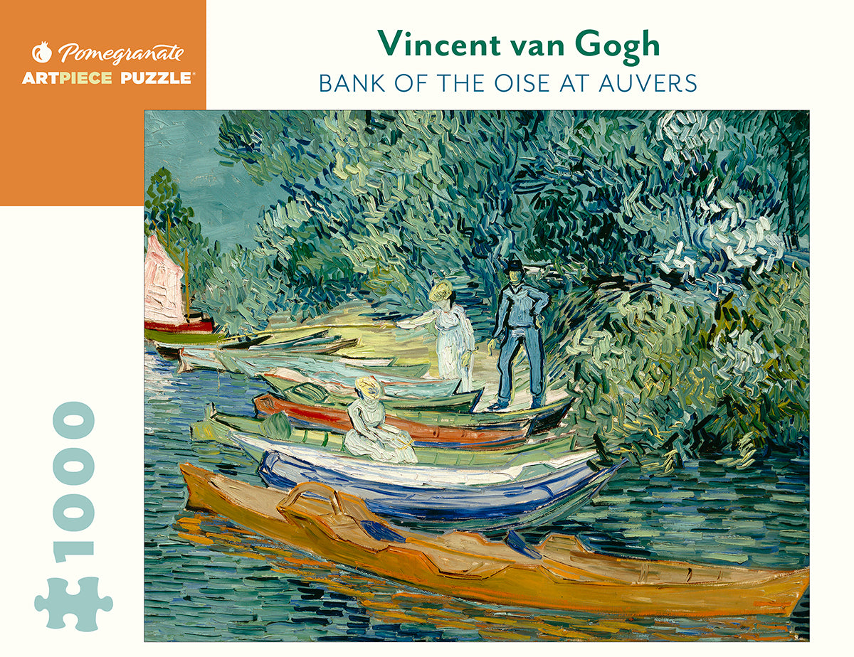 Van Gogh's Banks of the Oise at Auvers Puzzle - 1,000 Pieces