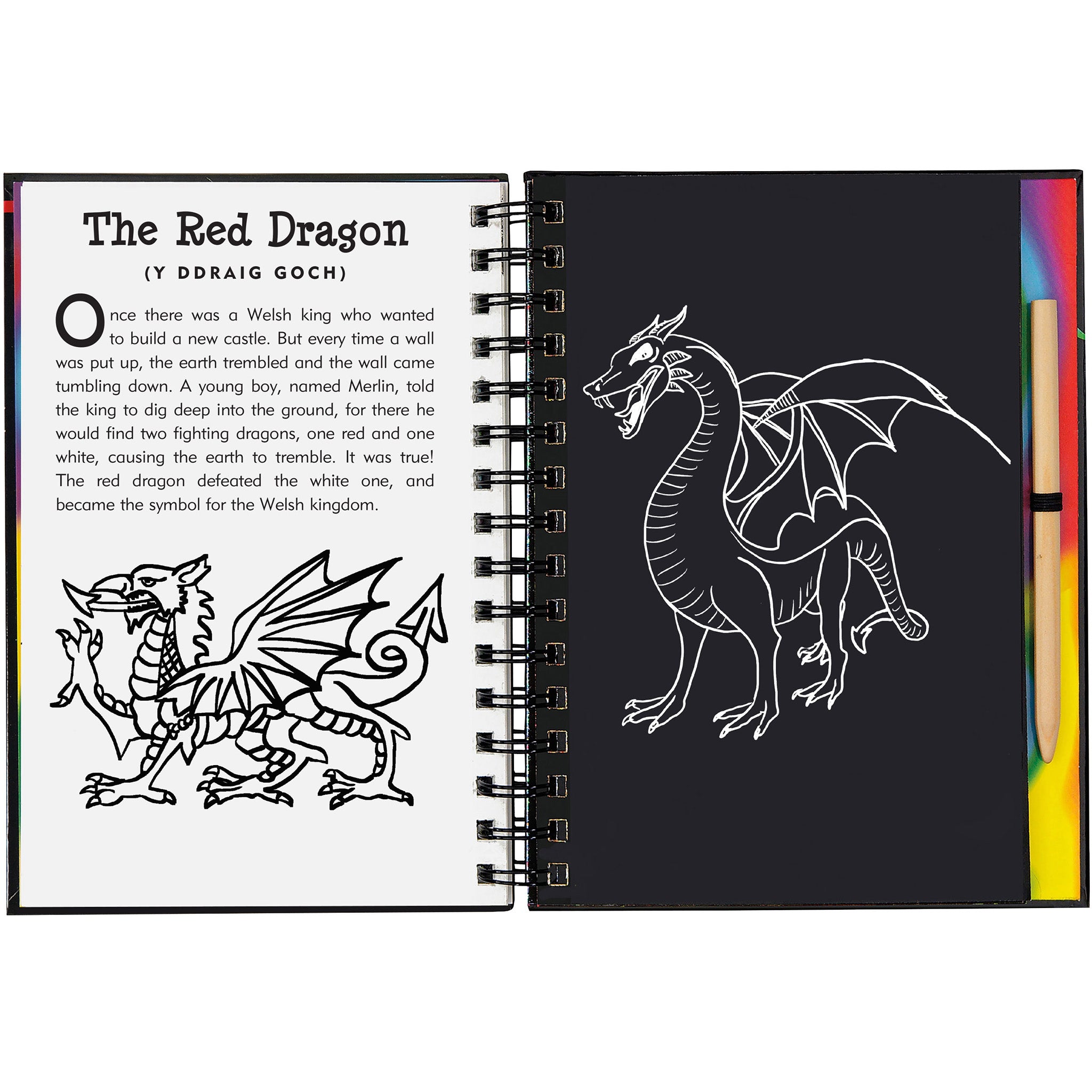 Scratch & Sketch - Dragons & Mythical Creatures