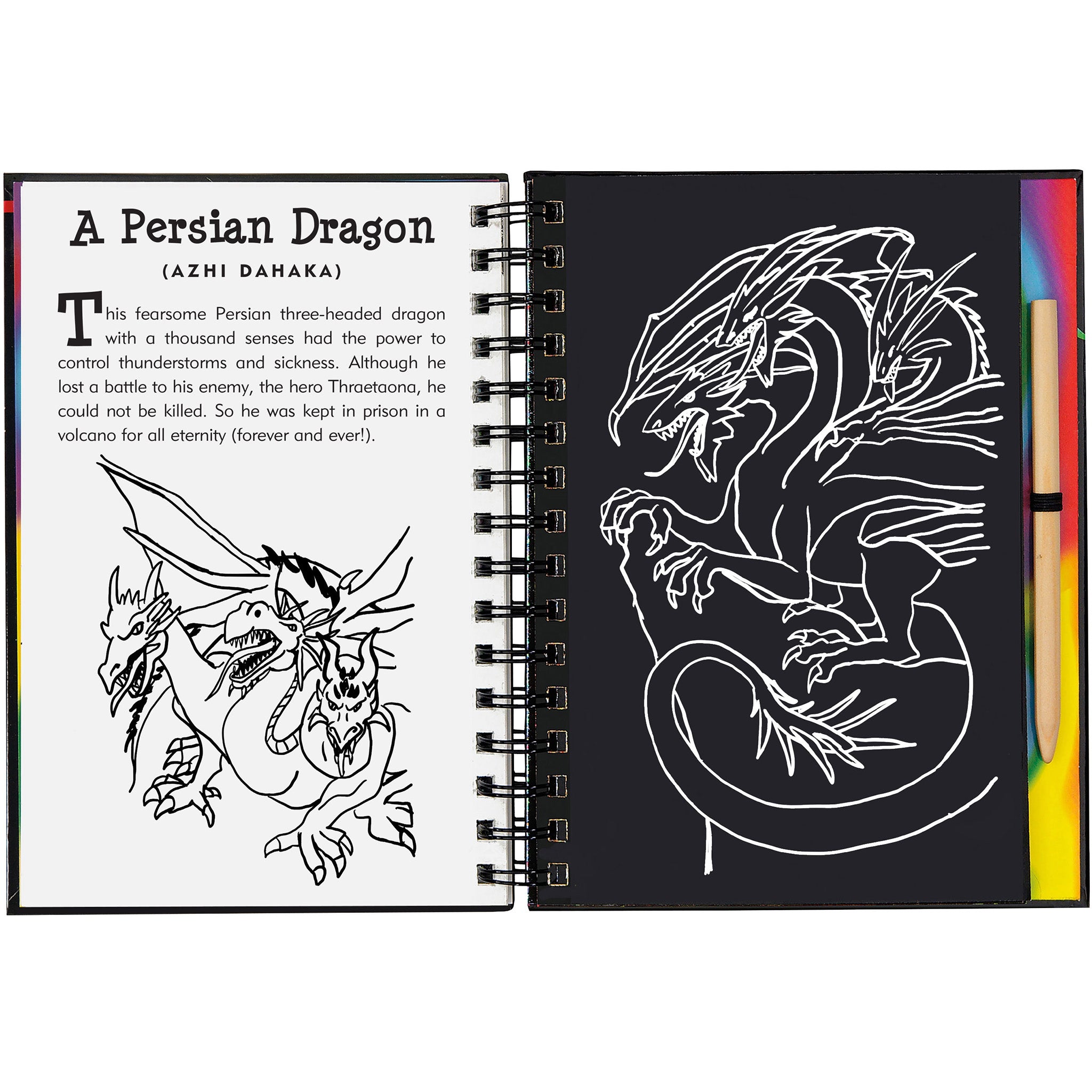 Scratch & Sketch - Dragons & Mythical Creatures