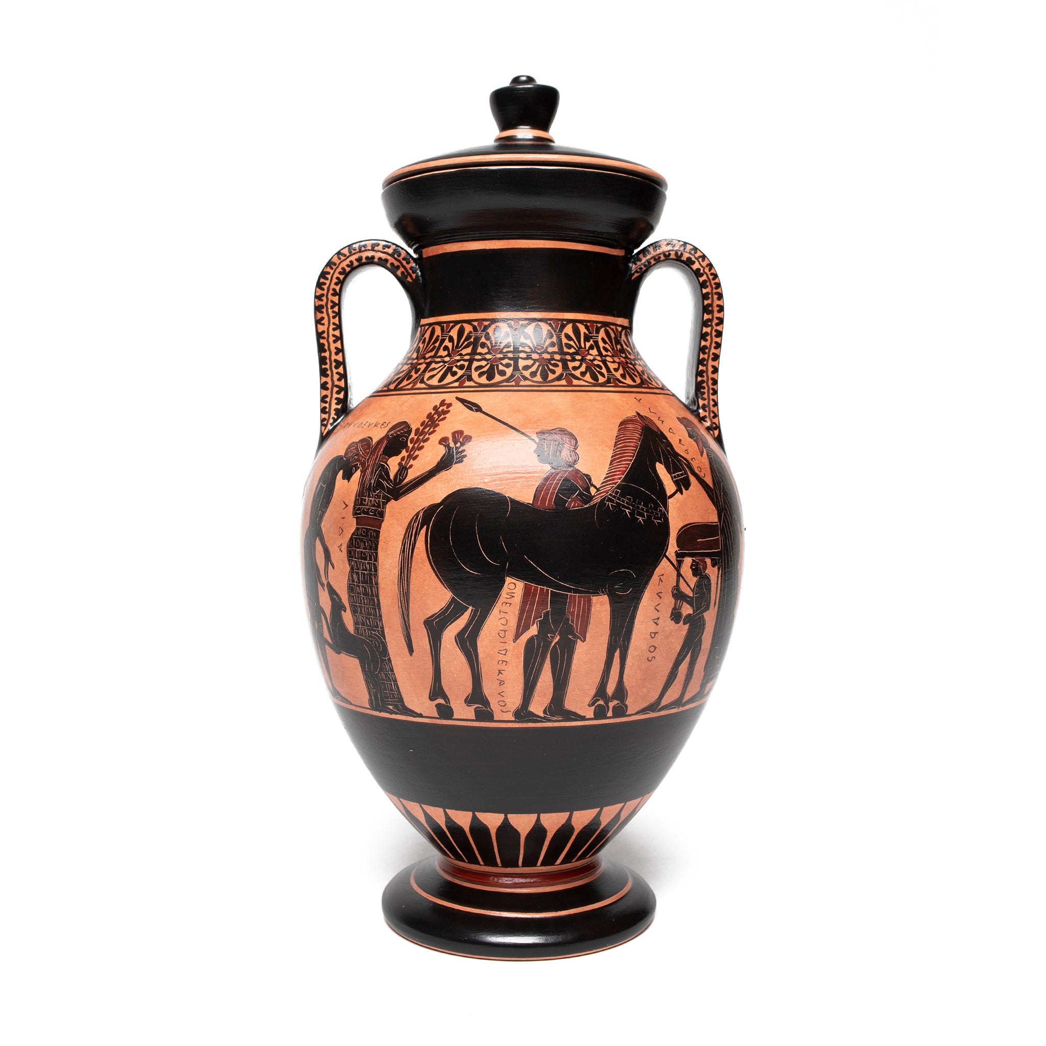 Greek Vase - Belly Amphora (8.5