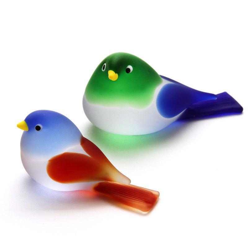 Small Murano Art Glass Bird (1 3/4