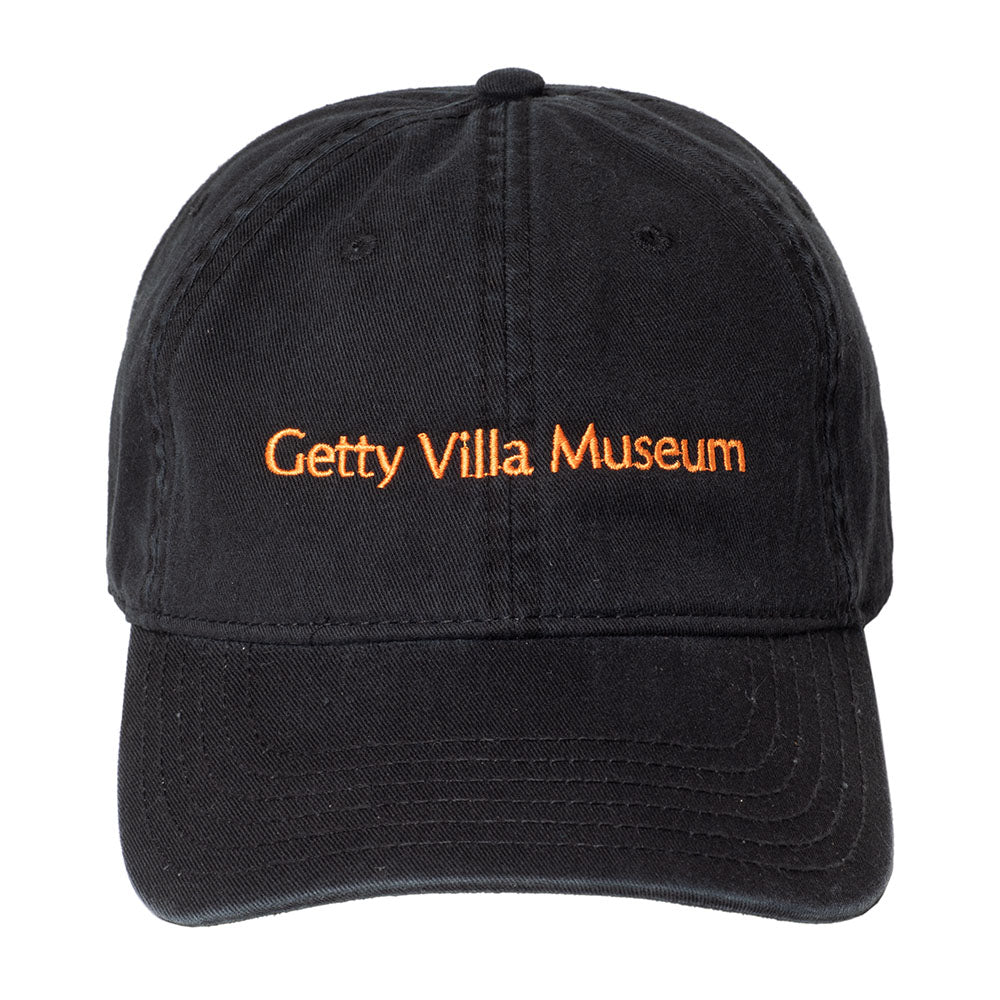 Getty Embroidered Logo Cap - Blue - Getty Museum Store