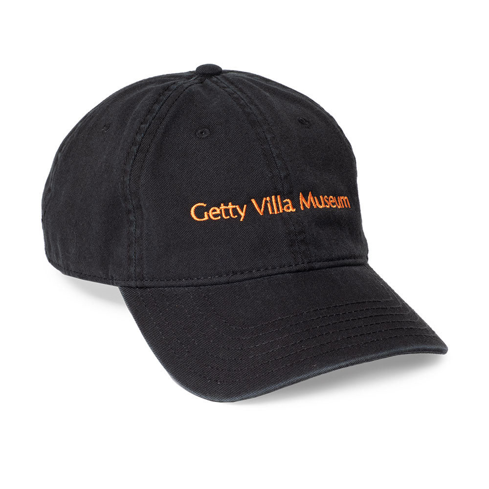 Getty Embroidered Logo Cap - Blue - Getty Museum Store