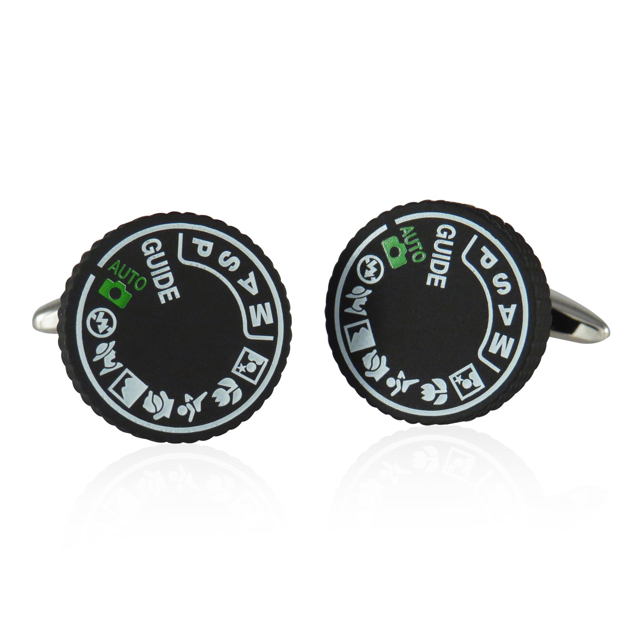 35MM Camera Dial Cufflinks