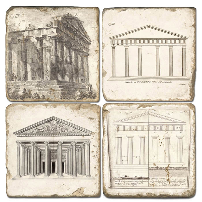 Roman Architecture Coasters