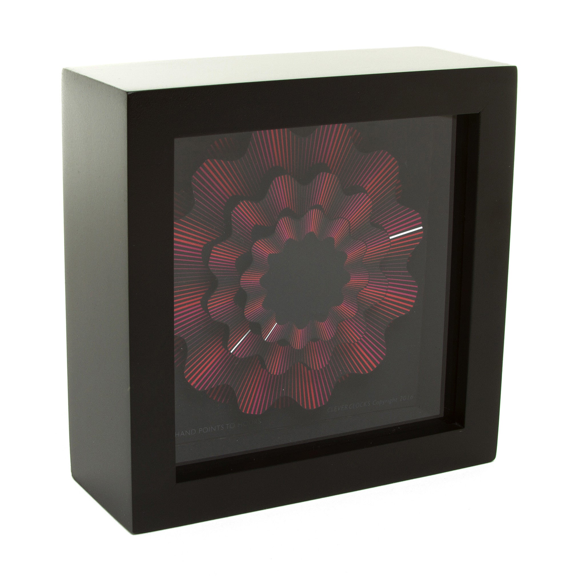 Red Ribbon Desk Clock - 5.5