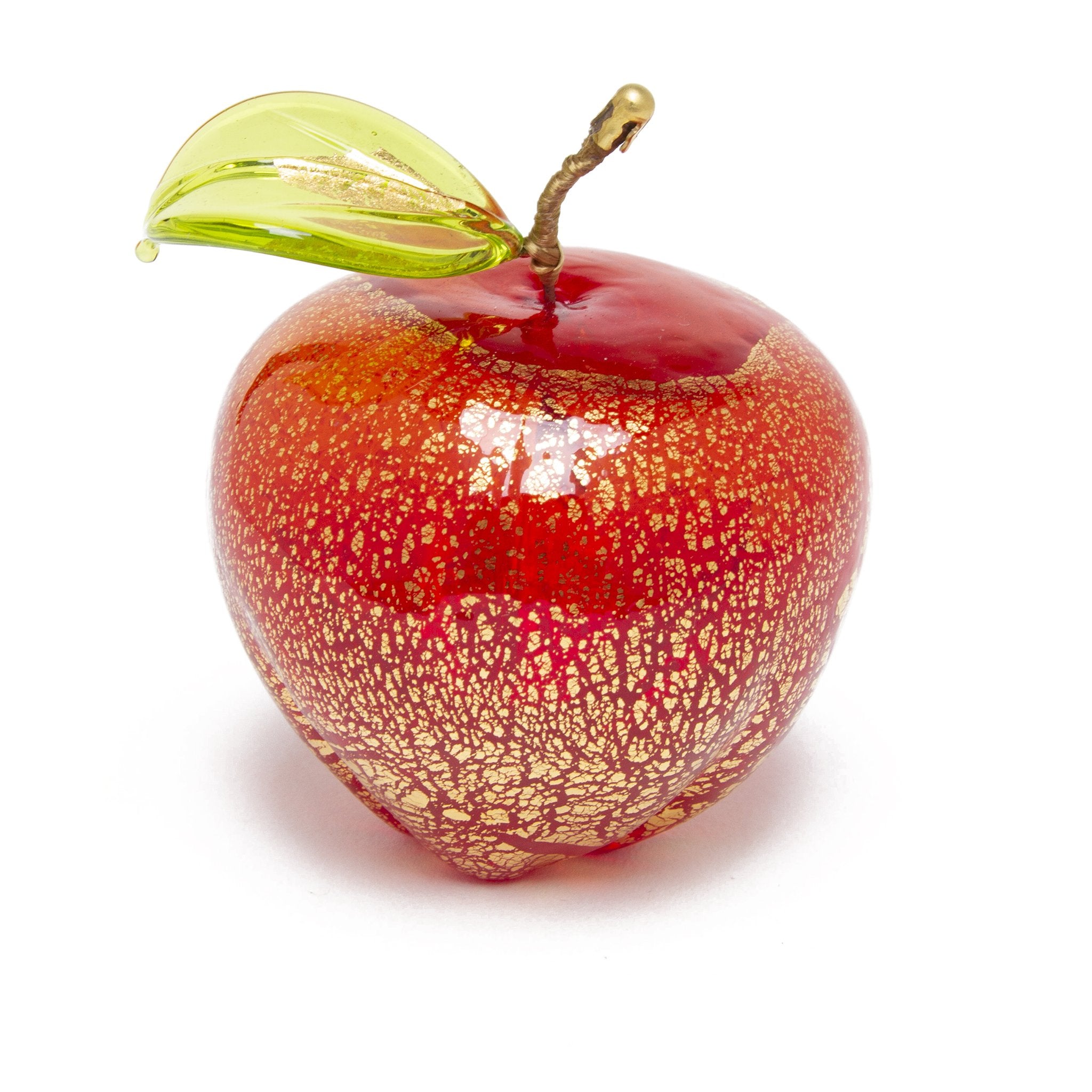 Handblown Murano Glass Apple