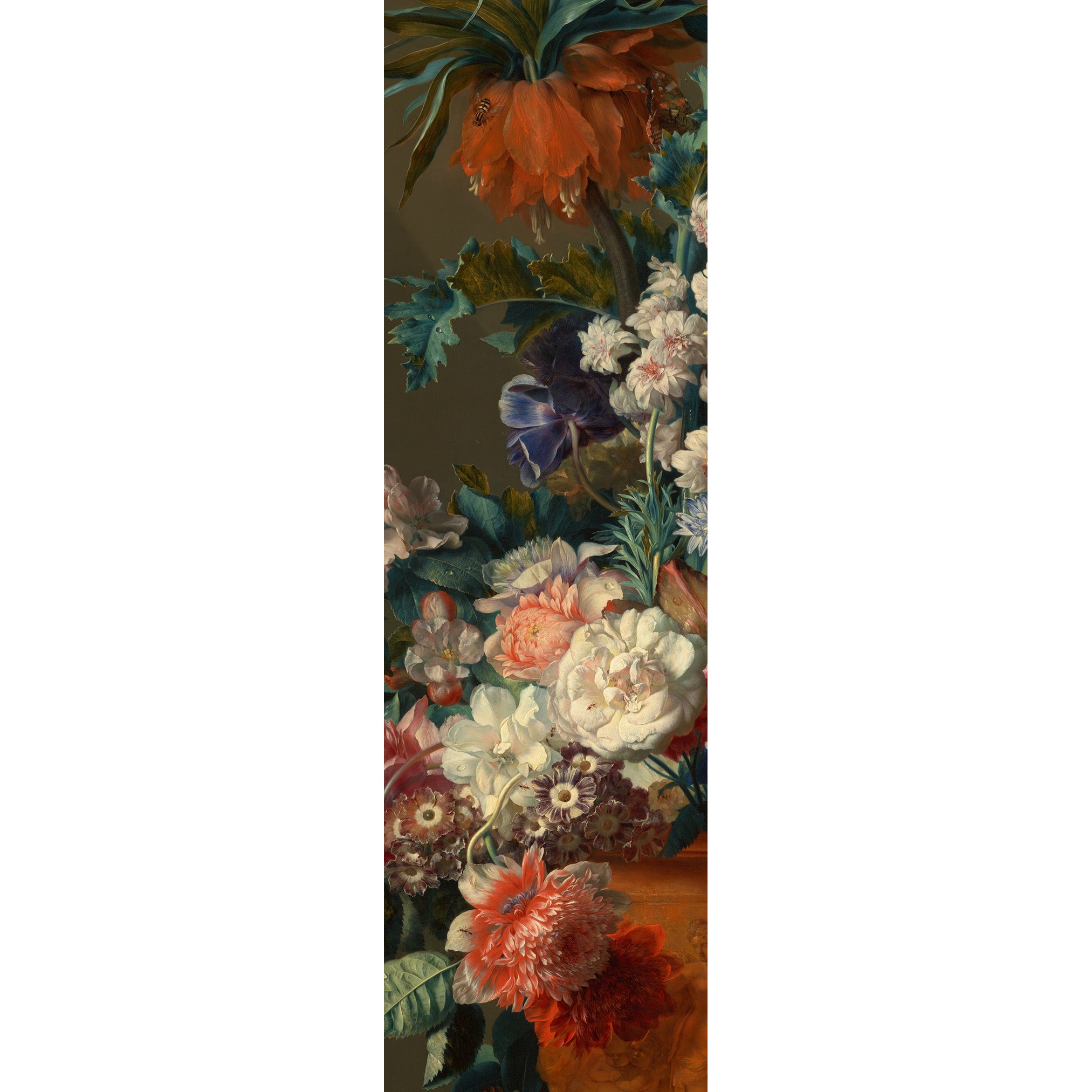 Van Huysum Vase of Flowers Paper Bookmark